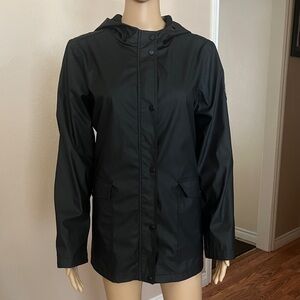 Women’s Black Madden NYC Rain Jacket – Medium